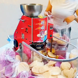 เครื่องทำขนมข้าวอบกรอบขนาดเล็ก เครื่องทำขนมข้าวพอง ขนมกุ้งอบกรอบ ขนมข้าวอบกรอบรสกุ้ง เครื่องทำขนมข้าวกรอบแบบหยอดเหรียญ - Product Image 1