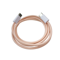 Câble USB Type-C vers Type-C de 120 cm, charge rapide 3A, robuste, vert raffiné, pour téléphone portable