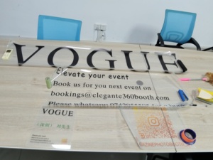 Caja de revista de lujo para accesorios de fiesta, caja de fotos personalizada para bodas, adecuada para bodas y eventos. - Product Image 2