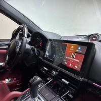 Radio Mobil Layar Android 12.3 Inch, Pemutar Video Multimedia untuk Porsche Cayenne 958 2010-2016 Dilengkapi CarPlay GPS Stereo
