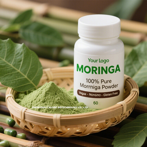 Capsule di Moringa organica 60 conta 800mg per energia e salute articolare - Product Image 1