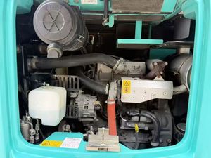 Excavadora de cadenas Kobelco SK75SR usada de 7.92 toneladas con motor Kobelco de bajo consumo y bajo ruido - Product Image 5