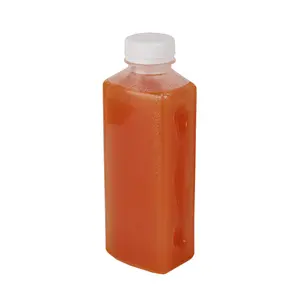 For milk and juice packaging plastic empty pet bottle transparent round shape juice bottle 250ml