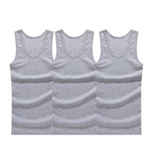 Débardeurs décontractés pour hommes, séchage rapide, respirants, 80% coton, 20% polyester, pour <span class=keywords><strong>fitness</strong></span> et exercice - Product Image 3