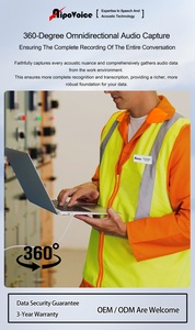 Ai wifi thông minh huy hiệu ghi âm với 12 giờ liên tục ghi âm phiên mã dịch - Product Image 5