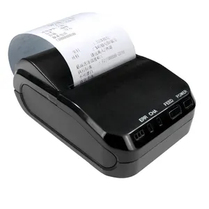 PUTY 58mm 블루투스 USB 휴대용 영수증 열전사 프린터 인쇄 ESC POS 라벨 프린터 203dpi