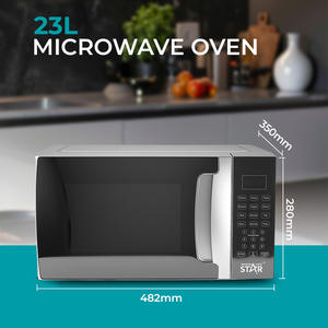WINNING STAR ST-90501 <span class=keywords><strong>Micro</strong></span>-ondes de table 23L de capacité, 800W, 10 niveaux de puissance, avec minuterie, fonction dégivrage, verrouillage enfant et chauffage rapide - Product Image 5