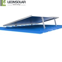 Support de montage photovoltaïque réglable en alliage d'aluminium avec pieds avant et arrière, modèle LS-AJ-FL, fabricant