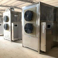 Lini Produksi Bumbu Rasa Kacang Macadamia Komersial Mesin Pencuci Drum Putar Pengering Getar Oven Pengering Pengumpul Debu