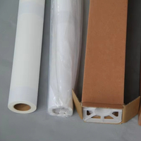 Rollo de Lienzo de Poliéster para Impresión de Inyección de Tinta, 220 g/m², Mate, 44 Pulgadas, para Imprimir en Plotter