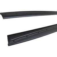 Faldones Laterales Estilo MP para BMW Serie 4 F32 F33 F36 430 420 428 M Sport 2014-2020, Extensión de Labio con Aspecto de Carbono, Negro Brillante 2016 2018
