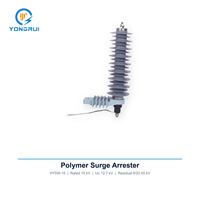 Parafoudre à oxyde métallique haute tension, boîtier polymère, pour système de distribution d'énergie