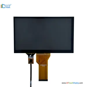 7 pulgadas 800*480 resolución TFT LCD pantalla RGB 50pin LCD pantalla flexible 6,0 en punto visualización pantalla LCD