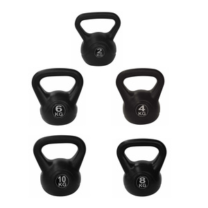 Vinyl nhựa kettlebell từ 2, 4, 6, 8 3,10lbs, xi măng kettlebells cho tập thể dục tạ lõi Đào Tạo - Product Image 1