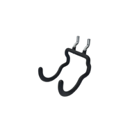 Crochet porte-outils pour panneau perforé, revêtu de vinyle, accessoires pour panneau perforé, outils électriques à suspendre au mur pour garage, jardin, atelier