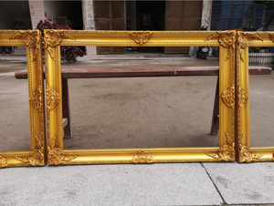Custom Handmade Gold Color Wooden Luxury Creative UV Printed Vintage Big Size Wall <strong>Photo</strong> <strong>Frame</strong> for Art <strong>Gallery</strong> - Product Image 6