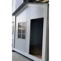 Maisons de conteneurs préfabriquées, haute qualité, faciles à installer, Pack plat de 20 ou 40 pieds, Constructions avec salle de bain