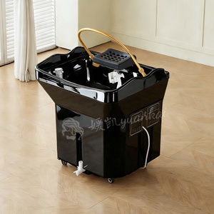 <span class=keywords><strong>Bac</strong></span> à shampoing mobile pour salon de beauté, sans plomberie, avec réservoir d'eau, amovible et portable, pour spa capillaire, disponible depuis l'entrepôt UE - Product Image 3