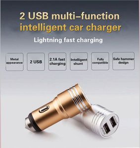Smart Mobile Phone Car Charger 12v-24v 2a Output Dual Usb Car Charge Adapter for Phones - Product Image 3