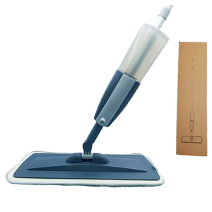 <span class=keywords><strong>Mop</strong></span> Piatto in Microfibra a 360 Gradi per Pulizia a Umido/Asciutto, Pieghevole, con Cesto in Alluminio e Plastica, Strizzatore Automatico, Alta Capacità, Leggero e Veloce - Product Image 4