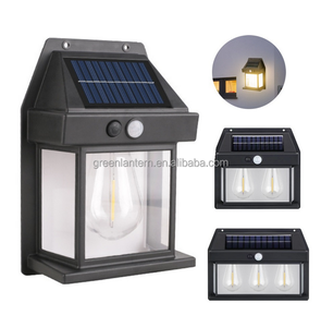Led không dây độ bền năng lượng mặt trời Tường Đèn ngoài trời với IP65 không thấm nước thông minh cảm biến chuyển động lampe murale Solaire cho vườn <span class=keywords><strong>2025</strong></span> - Product Image 3