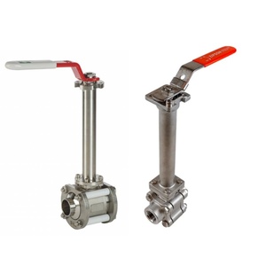 High Sealing Performance Cryogenic Pneumatic Shut Off <b>Valve</b> DN20 Liquid Hydrogen <b>Control</b> <b>Valves</b> for Pipeline - Product Image 1