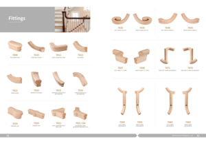 Fsc Việt Nam cầu thang bộ phận tay đường sắt phụ kiện cứng Maple tay trái bù đắp đường sắt 7047 cho ban công - Product Image 3