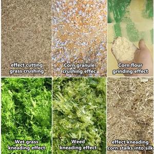 Nouveau Broyeur Électrique pour la broyage de pailles sèches/humides, de herbe, de soie, de paille de bétail/ovin, de maïs, de tiges – Capacité de 1-2 tonnes/heure - Product Image 4