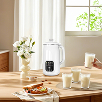 Ventes chaudes, mini-blender électrique automatique commercial portable en acier inoxydable, machine à faire du lait de soja pour bébé, machine à faire du lait de soja