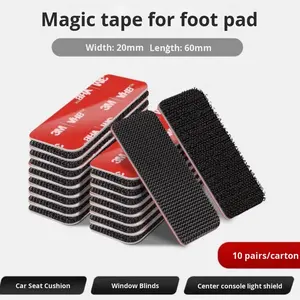 Heavy Duty <strong>Hook</strong> <strong>and</strong> <strong>Loop</strong> Strips Made with 3M VHB Heat-Resistant Adhesive Strips Waterproof Mounting Tape for DIY Projects - Product Image 2