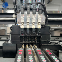 Machine de production de composants électroniques LED CHM-551P avec servomoteur, vis à billes et 50 alimentateurs