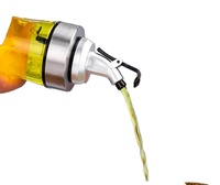 Bouteille de condiment liquide à presser de 170 ml, en verre transparent, huileur, bouteille de sauce soja et de vinaigre, bouteille d'huile d'olive, bouteille de stockage
