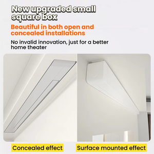 Im lặng cơ giới tường màn hình 72 "4K alr màu sắc rực rỡ chống Curl công nghệ ứng dụng thông minh điều khiển màn hình chiếu - Product Image 3