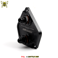 Adaptador de enfriador de transmisión de caja de cambios personalizado sándwich de placa Base para Honda para Civic FC 1,5 T Ver2.0 Cvt nueva condición-modelo