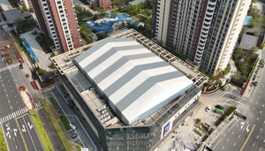 25mx40m Açık Hava Büyük Ağır Hizmet Tipi Su Geçirmez Rüzgar Geçirmez Parti Çadırları Törenler İçin Etkinlik Çadırı - Product Image 6