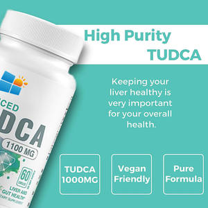 Kapsul Dukungan Hati Organik OEM/ODM/OBM TUDCA Asam Tauroursodeoxycholic TUDCA 500mg untuk Detoksifikasi dan Pembersihan Hati TUDCA - Product Image 4