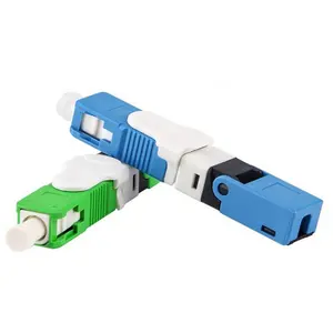 Conector rápido De Fibra óptica Sc/upc Ftth, conector De Fibra óptica