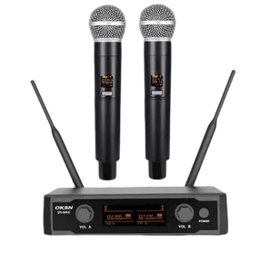 SN-M46 One To Two Handheld Microphones Superior Sound Excellent Performance Simple Operation Microphone For Singing