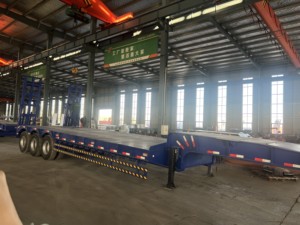 Semirremolque de Plataforma Baja Extensible, Capacidad para 45 Componentes de Acero de Gran Tamaño, 12r22.5 - Product Image 6