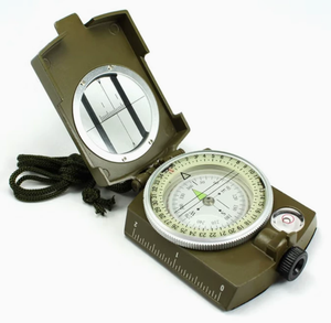 Brújula Metálica DF XC, Equipo de Campamento al Aire Libre, Color Verde, Gran Venta - Product Image 1