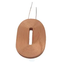 Bobine d'inductance en cuivre plat d'usine, bobine d'air en cuivre, bobine d'enroulement en cuivre, bobine pour les nouvelles énergies