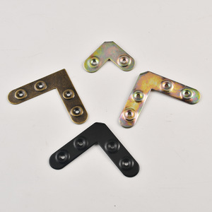<b>Corner</b> Brace Cold Rolled Steel Plated Right Angle Bracket For Drawer New Chinese Style - Product Image 4
