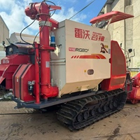 Offre Spéciale – Moissonneuse-batteuse LOVOL RG80s d'occasion en excellent état – Machine de récolte de riz et de blé de seconde main pour l'agriculture