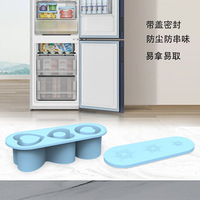 Bacs à glaçons et moules créatifs en silicone en forme de coeur pour Stanley Cups Summer Homemade DIY Refrigerator Freeze Ice Maker