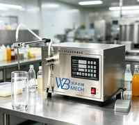 Machine de remplissage de liquides à pompe magnétique en acier inoxydable à prix abordable pour lotion, essence, masque facial liquide, alcool, parfum