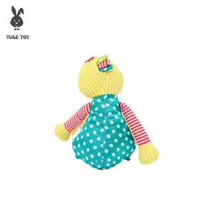 TUGE Peluche Personalizzato a Forma di Anatra, Morbido e Carino, in Cotone Organico, Giocattolo Lavabile per Bambine, Ideale per Feste e Pasqua - Product Image 3