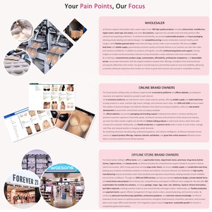 Lace Shell Shape Sticky <strong>Bra</strong> <strong>Strapless</strong> Self Adhesive Push up <strong>Bra</strong> with Removable <strong>Clear</strong> Strap - Product Image 6