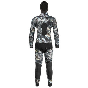 DIVESTAR Wholesale Custom Neoprene 3mm 5mm 7mm Spearfishing <strong>Wetsuit</strong> Open Cell Durable Stretchy Freediving <strong>Wetsuit</strong> - Product Image 3