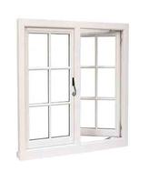 Ventanas Abatibles de PVC y UPVC, Resistentes al Viento y Ahorradoras de Energía, Doble Acristalamiento o Acristalamiento Simple, Hechas a Medida