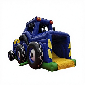 Nuevo Diseño de Castillo Inflable con Tobogán y Obstáculos para Fiestas y Eventos en <span class=keywords><strong>Alquiler</strong></span> - Product Image 4